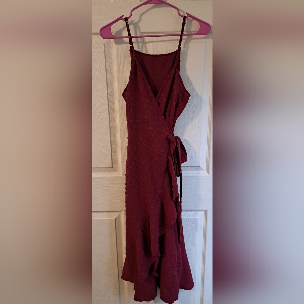 Burgundy Dress